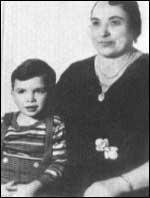 Teresina Capone et son fils Alphonse
